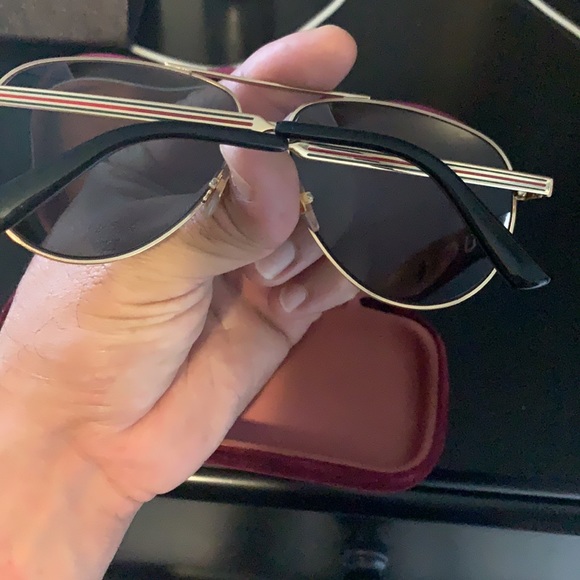 Amazon.com: Sunglasses Gucci GG 0748 S- 001 Black/Grey,men  Gucci sunglasses
